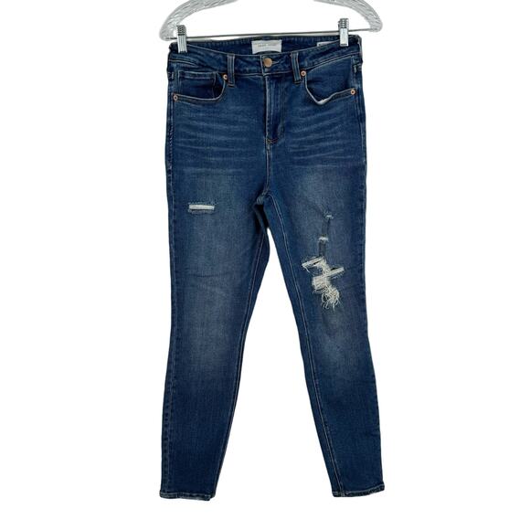 Dear John Denim - Dear John Jeans Size 27 4 Olivia High Rise Skinny Distressed Stretch Boho Preppy